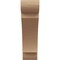 Ekena Millwork 5-inch W x 14-inch D x 18-inch H Olympic Rough Cedar Woodgrain TimberThane Knee Brace, Primed BRCUR05X14X18OLYRCPR - alternate 2